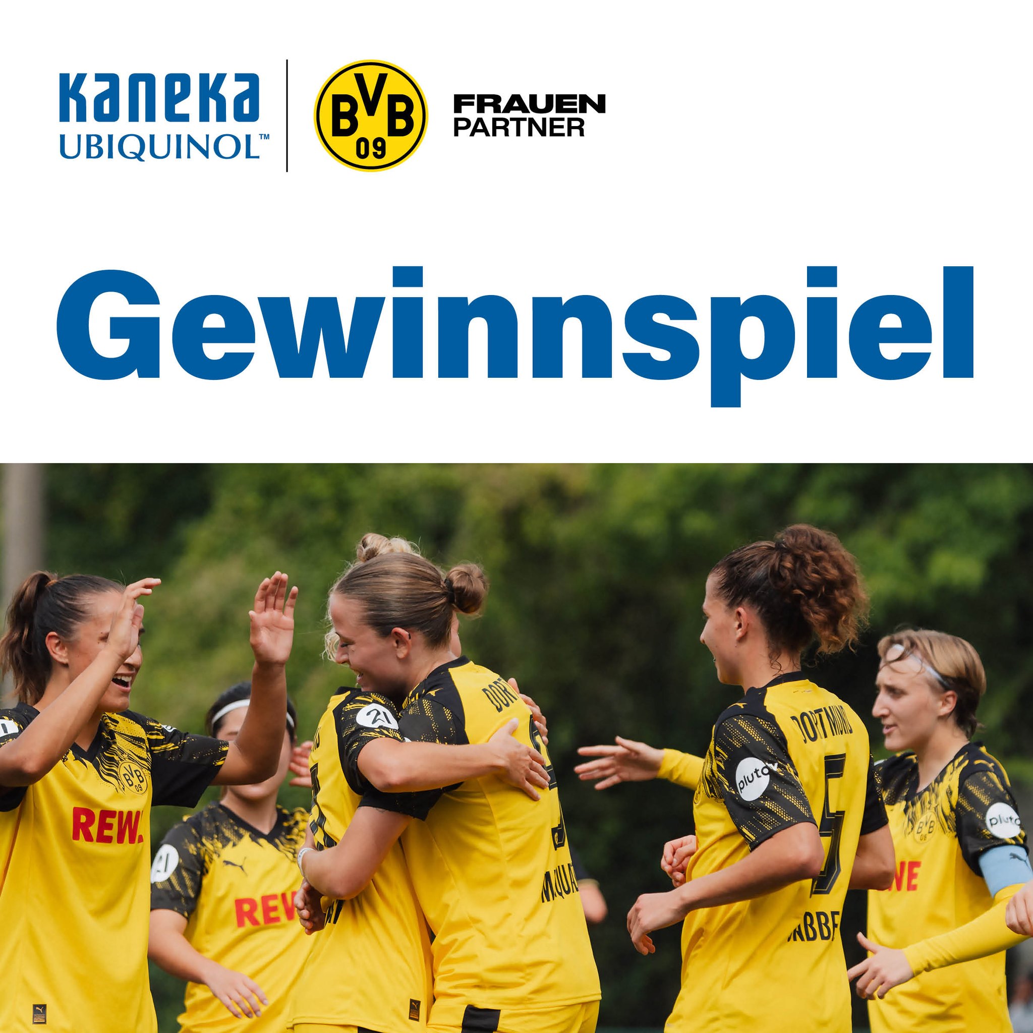 Da unser letztes Gewinnspiel so gut bei euch ankam, verlosen wir erneut 3 x BVB Frauen-Trikots! @bvb09frauen 🟡⚫⚽

Gerade im Frauenfußball spielt Energieverfügbarkeit eine entscheidende Rolle. Intensives Training, Wettkämpfe, Alltag und hormonelle Faktoren können dazu führen, dass der Körper Energie verbraucht, als ihm zur Verfügung steht – ein Thema, das auch unter dem Begriff Female Energy Deficiency diskutiert wird.
Denn Leistung entsteht nicht nur auf dem Platz, sondern auch in unseren Zellen. Für Regeneration, Leistungsfähigkeit und Wohlbefinden braucht der Körper jeden Tag ausreichend Energie.

👉 Ubiquinol, die aktive Form von Coenzym Q10, unterstützt die zelluläre Energieproduktion in den Mitochondrien – genau dort, wo Energie im Körper entsteht.

Als offizieller Partner der @bvb09frauen feiern wir Teamgeist, Energie und Performance – und verlosen:
🏆 3x originale BVB Frauen-Trikots!

So nimmst du teil:
1️⃣ Folge @ubiquinol_de
2️⃣ Like diesen Beitrag
3️⃣ Kommentiere, wem du das Trikot gönnen würdest ⚽
⏰ Teilnahmeschluss: 25.05.2026
📩 Die Gewinner werden per Direktnachricht informiert.

Teilnahmebedingungen:
Teilnehmen können alle Personen ab 18 Jahren mit Wohnsitz in Deutschland, Österreich oder der Schweiz. Das Gewinnspiel beginnt mit Veröffentlichung des Beitrags und endet am angegebenen Teilnahmeschluss. Die Gewinnerwerden nach dem Zufallsprinzip ausgelost und per Instagram-Direktnachricht kontaktiert. Meldet sich ein Gewinner nicht innerhalb von 5 Tagen zurück, wird der Gewinn neu vergeben. Eine Barauszahlung ist nicht möglich. Der Rechtsweg ist ausgeschlossen.
Dieses Gewinnspiel steht in keiner Verbindung zu Instagram und wird weder gesponsert noch organisiert oder unterstützt.