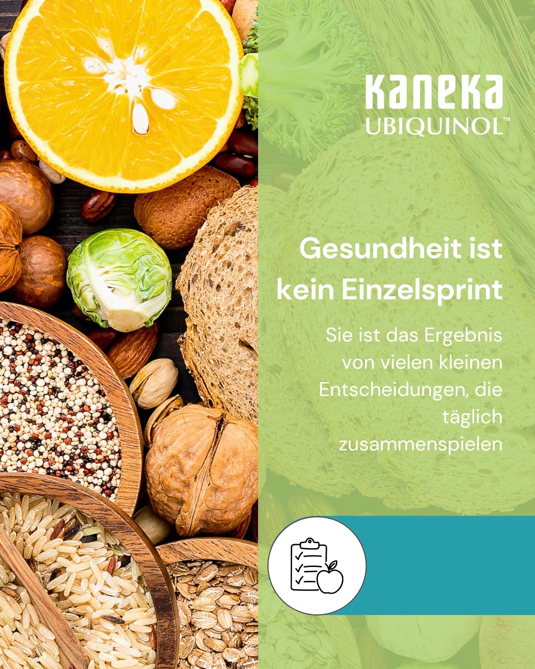 Gesundheit ist kein Einzelsprint. Sie ist das Ergebnis von vielen kleinen Entscheidungen, die täglich zusammenspielen. 🔄 

Ernährung liefert die Bausteine. Bewegung trainiert Herz, Muskeln und Stoffwechsel. Schlaf ist die Zeit, in der sich der Körper regeneriert und repariert. Stressmanagement schützt vor chronischer Überbelastung, die langfristig Zellen und Hormonsystem beansprucht. 

Diese vier Säulen kennen die meisten. Aber was passiert auf zellulärer Ebene, wenn alles zusammenkommt? ⚡ 

Genau dort setzt Ubiquinol an. In den Mitochondrien unterstützt es die Umwandlung von Nährstoffen in ATP, die Energie, die dein Körper für jeden dieser Prozesse braucht. Ob für die Muskelkontraktion beim Sport, die Zellerneuerung im Schlaf oder die Stressregulation im Nervensystem, ohne ausreichend zelluläre Energie läuft keiner dieser Mechanismen auf vollen Touren. 

Gleichzeitig wirkt Ubiquinol als Antioxidans und fängt freie Radikale ab, die bei Stress, intensivem Training und normalen Stoffwechselprozessen entstehen. 🛡️ 

Der Körper produziert Ubiquinol selbst, aber dieser Prozess nimmt mit dem Alter ab und wird durch chronischen Stress oder intensive Belastung zusätzlich beeinträchtigt. 

#Ubiquinol #CoenzymQ10 #Gesundheit #Longevity #Biohacking #Schlaf #Stressmanagement #Ernährung #Bewegung #Zellgesundheit #Mitochondrien #Nahrungsergänzung #Supplements #GanzheitlicheGesundheit #Körperwissen
