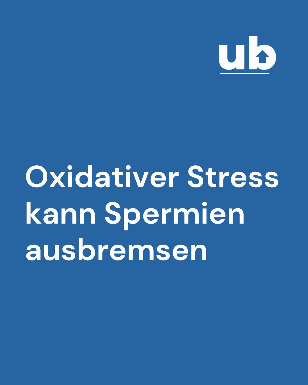Oxidativer Stress kann Spermien ausbremsen – z. B. durch Rauchen, wenig Schlaf, viel Hitze (Sitzheizung, Sauna) oder eine einseitige Ernährung. Die gute Nachricht: Vieles lässt sich verbessern. 

Was hilft im Alltag: 
• Ausgewogen essen (viel Gemüse/Obst, Nüsse, Vollkorn), genug trinken 
• Regelmäßig bewegen & gut schlafen 
• Hitze meiden, Stress runter – kleine Pausen zählen 
• Ubiquinol kann die Zellenergie unterstützen und antioxidativ schützen – ein Baustein in deiner Routine 

Wichtig: Spermien erneuern sich etwa alle 3 Monate. Dranbleiben lohnt sich. 🤍 

#Spermienqualität #Kinderwunsch #GesundeGewohnheiten #Ubiquinol #CoQ10 #Zellenergie #Achtsamkeit