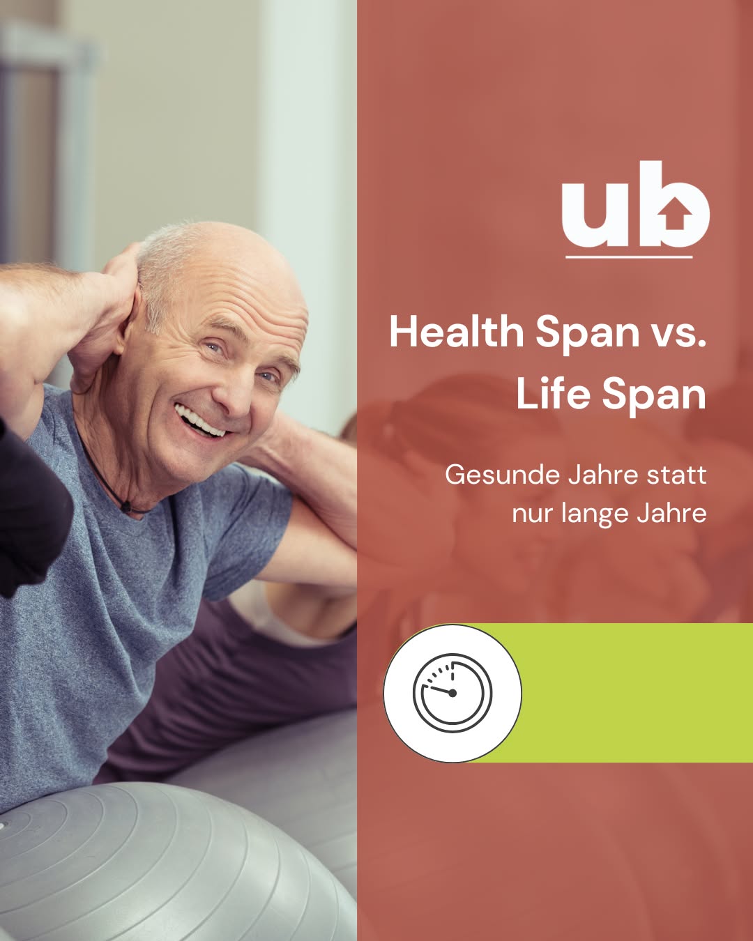 Health Span vs. Life Span – was steckt dahinter? 

Wir alle wünschen uns ein langes Leben – aber genauso wichtig ist, wie gesund wir diese Zeit erleben. Genau hier unterscheiden sich zwei Begriffe: 

👉 Life Span = die gesamte Lebensdauer. 
👉 Health Span = die Jahre, in denen wir fit, vital und gesund am Leben teilhaben können. 

Ziel moderner Gesundheitsforschung ist nicht nur, die Lebenszeit zu verlängern, sondern vor allem die gesunden Jahre. Denn was bringen 90 Jahre, wenn die letzten 20 von Einschränkungen geprägt sind? 

✨ Faktoren wie Bewegung, Ernährung, Stressmanagement – und eine gute Versorgung der Zellen mit Energie & Schutz vor oxidativem Stress – können dazu beitragen, die Health Span zu verlängern. 

Hier setzt auch Ubiquinol an: Als aktive Form von Q10 unterstützt es die Energieproduktion in den Zellen und wirkt antioxidativ – ein Baustein, um die gesunden Jahre zu fördern. 

#Ubiquinol #HealthyAging #HealthSpan #LifeSpan #Zellenergie #Vitalität