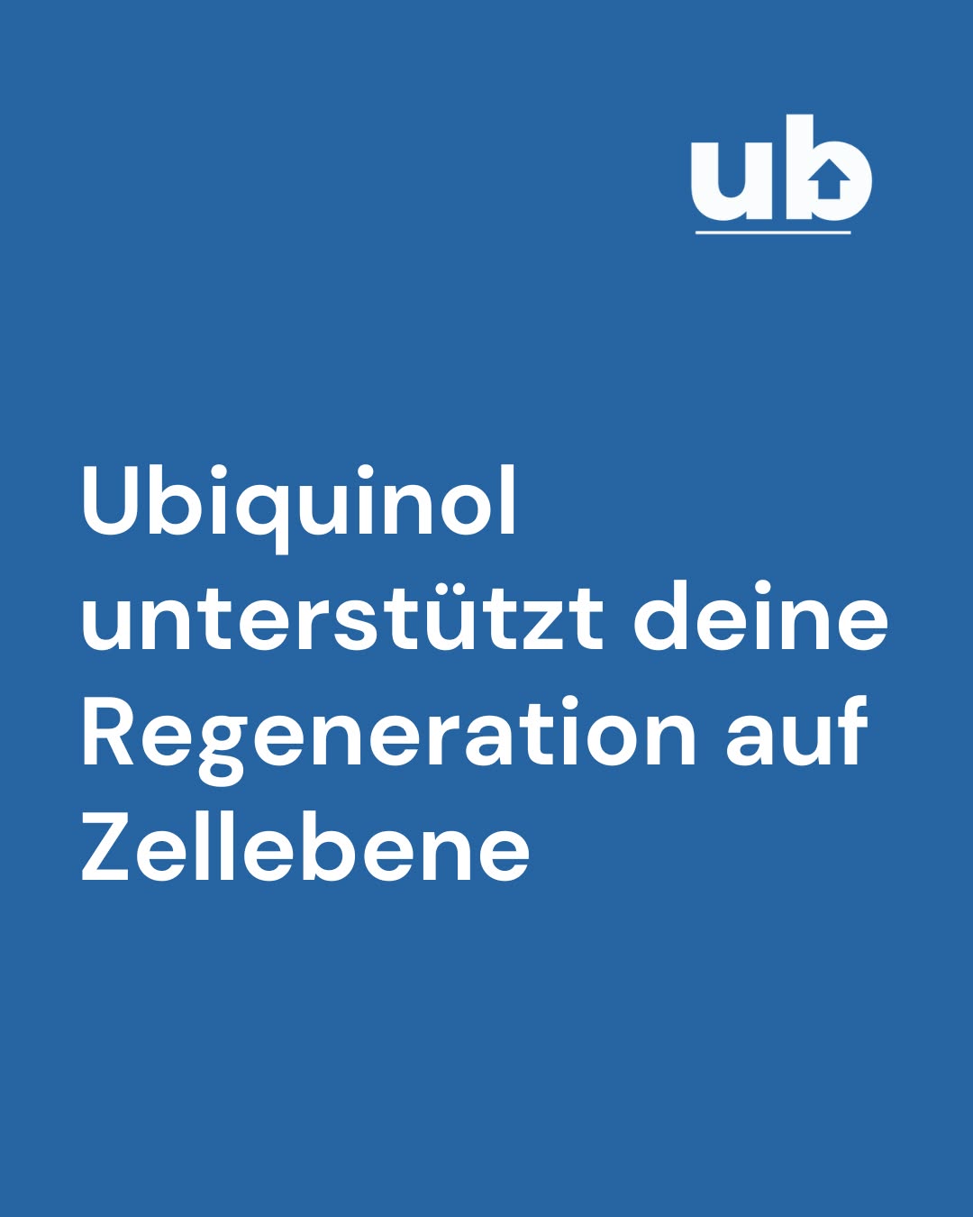 Nach körperlicher Belastung beginnt die eigentliche Arbeit: deine Muskelzellen regenerieren sich und gleichen aus, was du ihnen abverlangt hast. Dafür brauchen sie Energie – nicht nur Kalorien, sondern echte, zelluläre Power.

🧬 Die bekommen sie mithilfe von Ubiquinol.
Als bioaktive Form von Coenzym Q10 ist es direkt verfügbar für die Energieproduktion in deinen Mitochondrien – den Kraftwerken deiner Zellen.

🔋 Es versorgt deine Muskulatur genau dann, wenn sie im Hintergrund für dich arbeitet:
• während der Erholungsphasen
• im Tiefschlaf, wenn Wachstum und Reparaturprozesse auf Hochtouren laufen
• bei oxidativem Stress, der bei körperlicher Anstrengung entsteht

💪 Ob du regelmäßig trainierst oder einfach viel körperlich leistest – Ubiquinol unterstützt deine Regeneration auf Zellebene, damit du wieder Kraft schöpfen kannst.

#ubiquinol #regeneration #muskelgesundheit #zellenergie #coenzymq10 #longevity #fitimalltag #energieausderzelle #healthscience #postworkoutrecovery
