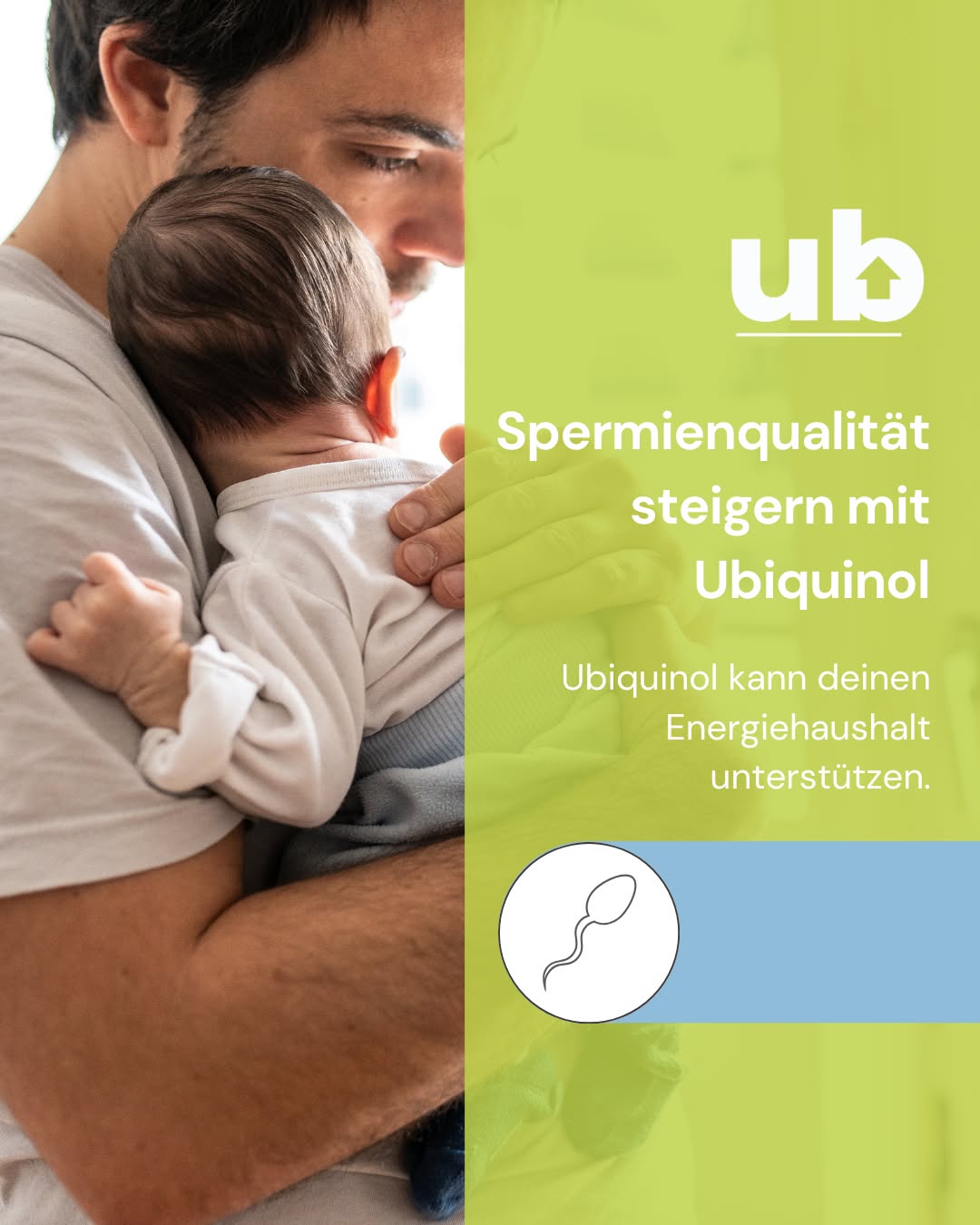 Spermienqualität verbessern mit Ubiquinol. 📈 
 
Kinderwunsch ist Teamarbeit. Neben Lebensstilfaktoren wie Ernährung, Schlaf, Bewegung & Stressmanagement spielt die Zellenergie eine zentrale Rolle – auch für Beweglichkeit und Qualität der Spermien. 

Warum Ubiquinol? 
 
🔋 Energie für Spermien: Ubiquinol (die aktive Form von CoQ10) ist Teil der mitochondrialen ATP-Bildung und kann den Energiehaushalt unterstützen. 
 
🛡️ Schutz vor oxidativem Stress: Als Antioxidans kann es freie Radikale abwehren und so empfindliche Strukturen wie Membranen vor oxidativen Schäden schützen. 
 
⚡Alter und Stresspegel im Blick behalten: Der körpereigene Ubiquinol-Spiegel kann sinken – eine gezielte Zufuhr kann die Ausgangslage verbessern. 

Ganzheitlich denken: 
Basis sind ausgewogene Ernährung, moderates Training, weniger Nikotin/Alkohol, Gewichtsmanagement & Stressreduktion. Bewährte Mikronährstoffe (z. B. Zink, Selen, Omega-3) können ergänzen – Ubiquinol passt hier sinnvoll dazu. 
 
Sprich mit deine:r Urolog:in/Androlog:in über den gezielten Einsatz von Ubiquinol in der Kinderwunschphase – individuell dosiert und auf dich abgestimmt. 
 
Teile den Post mit jemandem, der das unbedingt wissen sollte. 💬 

Mehr dazu findest du auf unserem Blog: www.ubiquinol.info 
 

#Kinderwunsch #Ubiquinol #CoQ10 #Fruchtbarkeit #MensHealth #Spermienqualität #Mitochondrien #Zellenergie #Antioxidanzien #Andrologie #Präkonzeption #Gesundheit #Supplements