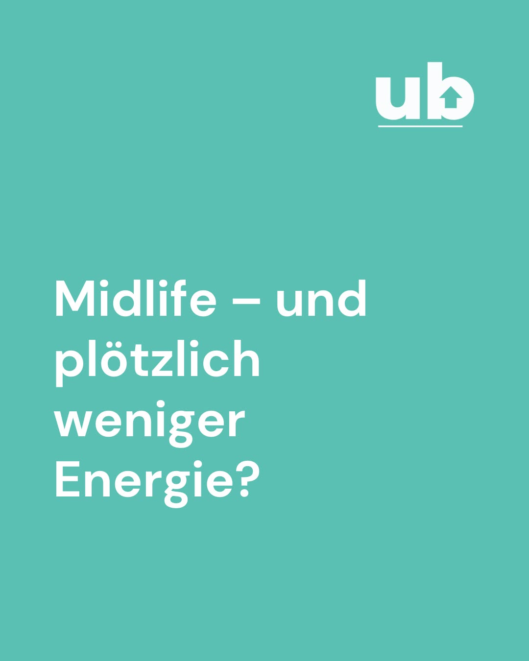 Midlife und plötzlich weniger Energie? 🤔 

Zwischen 45 und 60 Jahren stehen viele Menschen mitten im Leben: Karriere, Familie, neue Ziele und manchmal die Frage, wo die Energie geblieben ist. 💭 Was oft als „Midlife-Crisis" bezeichnet wird, hängt nicht nur mit Lebensentscheidungen zusammen, sondern auch mit biologischen Veränderungen im Körper 🔬. 

Mit zunehmendem Alter sinkt die körpereigene Produktion von Ubiquinol ⏳. Dieser Mikronährstoff steckt in nahezu jeder Körperzelle und spielt eine zentrale Rolle für Energie, Zellschutz und Stoffwechselprozesse ⚡🛡️. 

Hinzu kommt, dass der Körper im Laufe der Jahre zunehmend oxidativem Stress ausgesetzt ist, zum Beispiel durch Stress, Umwelteinflüsse oder die Belastungen des Alltags 🌍. 

👉 Ubiquinol, die aktive Form von Coenzym Q10, vereint dabei zwei wichtige Funktionen: 

⚡ Es unterstützt die zellulären Energieprozesse 🛡️ Und schützt die Zellen antioxidativ 

#Ubiquinol #MidlifeEnergy #HealthyAging #ZellEnergie #Antioxidantien #EnergyForLife #BestAge
