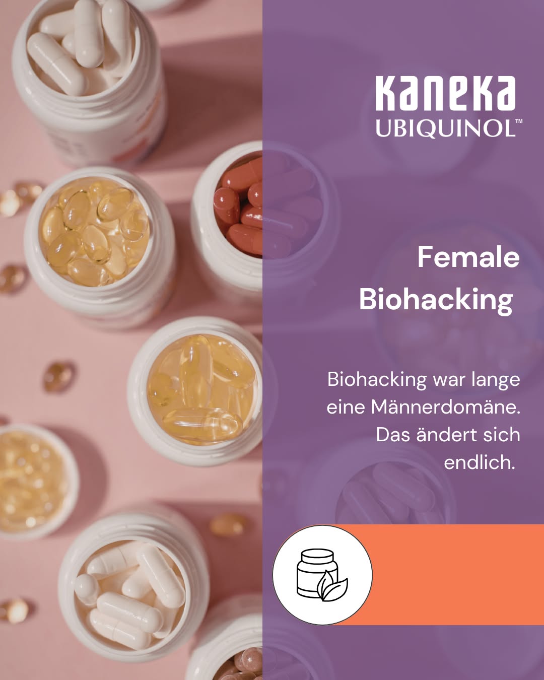 Biohacking war lange eine Männerdomäne. Das ändert sich. 💪 

Immer mehr Frauen optimieren gezielt ihre Gesundheit, nicht mit One-size-fits-all-Ansätzen, sondern mit dem Wissen, dass der weibliche Körper eigene Rhythmen, eigene Bedürfnisse und eigene biologische Realitäten hat. 

Female Biohacking bedeutet in erster Linie, seinen eigenen Körper zu verstehen. 🔬 

Der weibliche Körper durchläuft im Laufe des Lebens tiefgreifende hormonelle Veränderungen: Zyklus, evtl. eine oder mehrere Schwangerschaften, Perimenopause, Menopause. Jede dieser Phasen beeinflusst, wie Energie produziert wird, wie hoch die oxidative Belastung ist und wie gut sich der Körper regeneriert. Hinzu kommt der oft dauerhafte Mental Load, der still im Hintergrund Energie zieht. 

Wer das versteht, fragt irgendwann zwangsläufig: Was passiert eigentlich in meinen Zellen? 

Die Antwort beginnt in den Mitochondrien. Dort entsteht ATP – die Energiewährung, die jede einzelne Körperfunktion antreibt. ⚡ Und dort setzt auch oxidativer Stress an, der durch einen hektischen Alltag, Schlafmangel und hormonelle Schwankungen verstärkt wird. 

Ubiquinol ist als aktive Form von Coenzym Q10 an beiden Prozessen beteiligt: als Bestandteil der energieproduzierenden Atmungskette und als fettlösliches Antioxidans direkt in der Zellmembran. 🛡️ Und es gewinnt im weiblichen Biohacking-Kontext zunehmend an Aufmerksamkeit. Zu Recht. 

Was gehört bei dir zum Female Biohacking dazu? 👇 

#Ubiquinol #CoenzymQ10 #FemaleBiohacking #Frauengesundheit #Biohacking #Zellenergie #Mitochondrien #ATP #Antioxidantien #Hormone #Longevity #Supplements #Zellgesundheit #OxidativerStress #GesundLeben